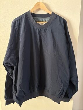 90s Dadcore Oversized Pullover Windbreaker Vintage Athleisure Gorpcore XL